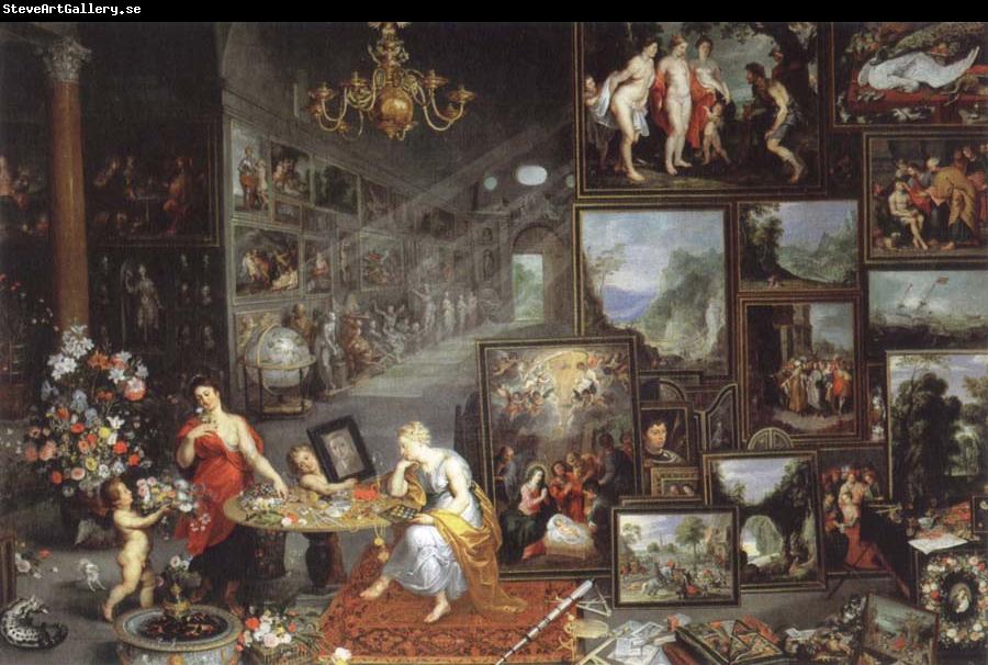 Jan Brueghel The Elder allegory of sight